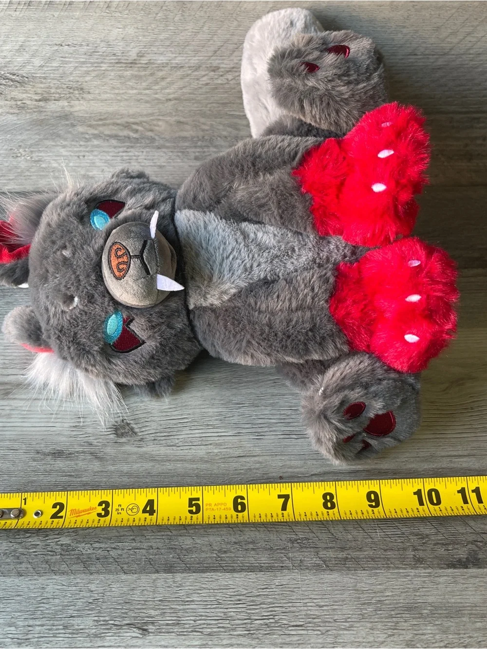 Whiskers Club Fenrir Norse Protectors Wolf Plush EyeWhiskers Studio